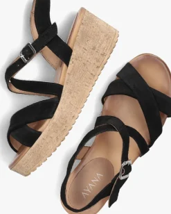 AYANA e sandalen met hak 722032 zwart Discount