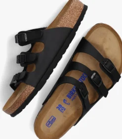 BIRKENSTOCK e badslippers florida zwart Best