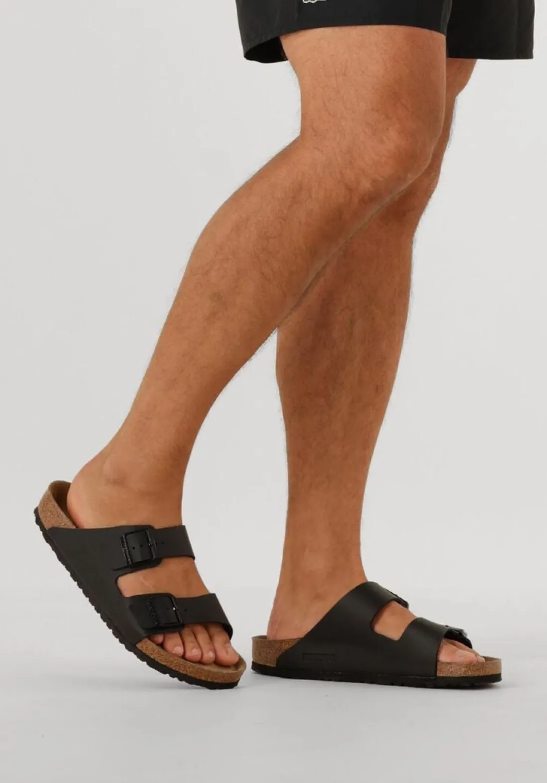 BIRKENSTOCK e slippers arizona heren zwart Sale