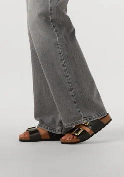 BIRKENSTOCK e slippers sydney cushion buckle zwart Clearance