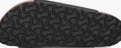 BIRKENSTOCK e slippers soft foodbed zwart Outlet