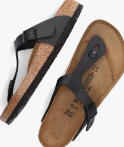 BIRKENSTOCK e teenslippers gizeh dames zwart Online