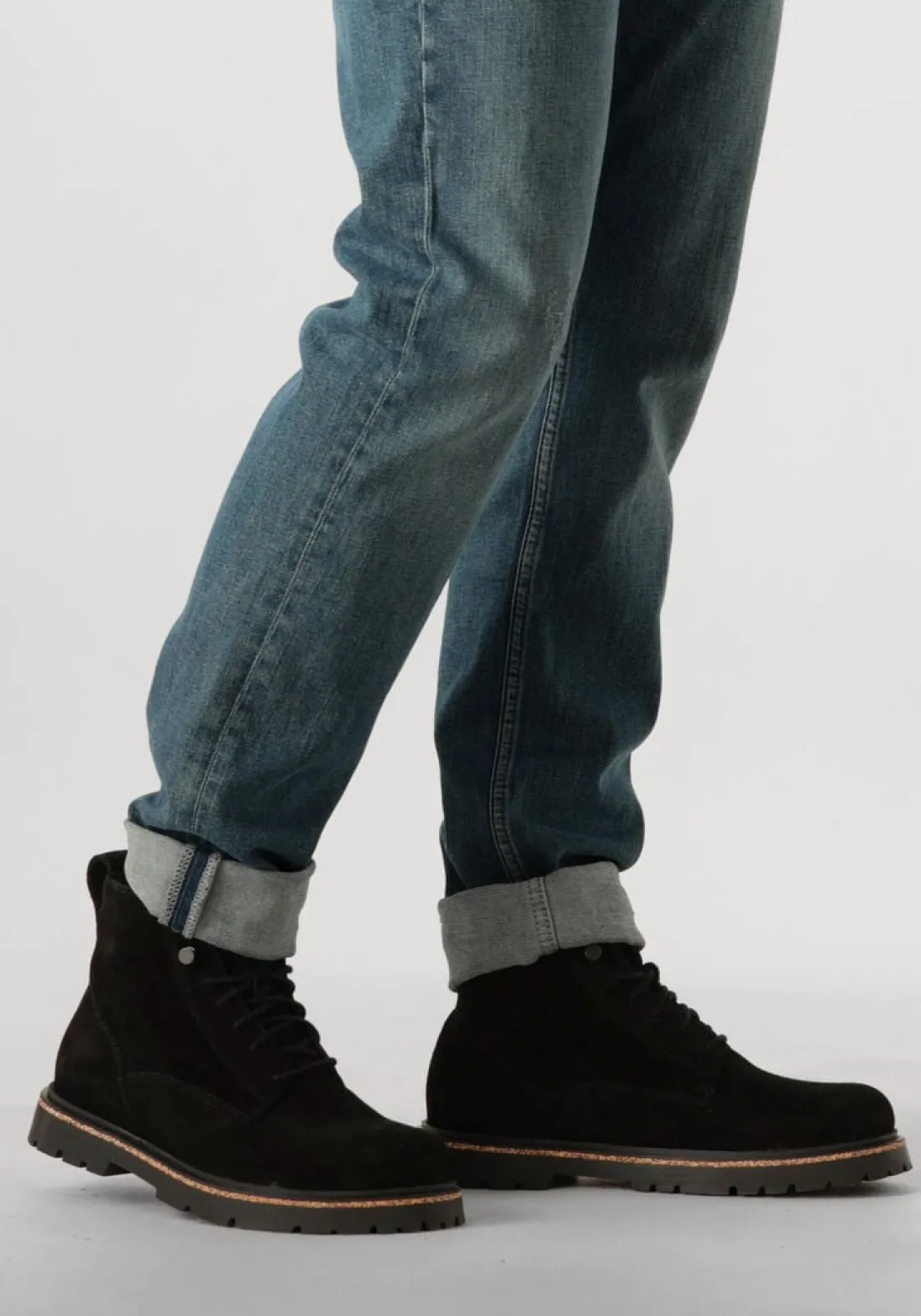 BIRKENSTOCK e veterboots highwood lace mid m zwart Sale