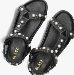 BLASZ e platte sandalen saran-14 zwart Online
