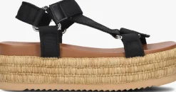 BLASZ e platte sandalen cls14351 zwart Discount