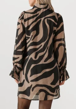 BRUUNS BAZAAR e midi jurk bbarmada dress zwart Clearance