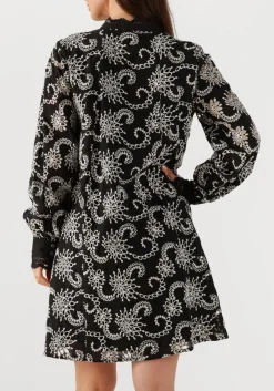 BRUUNS BAZAAR e mini jurk oceani dress zwart