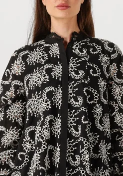 BRUUNS BAZAAR e mini jurk oceani dress zwart