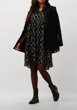 BRUUNS BAZAAR e mini jurk scome sarina dress zwart Hot