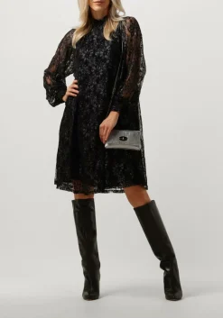 BRUUNS BAZAAR e mini jurk echinops philinas dress zwart Outlet