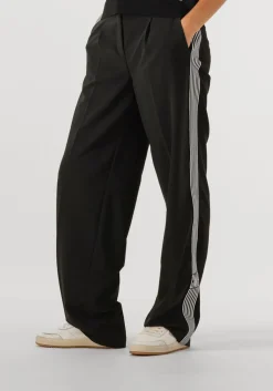 CAMBIO e pantalon etienne track galon mit wording zwart Best