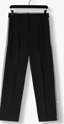 CAMBIO e pantalon etienne track galon mit wording zwart Best