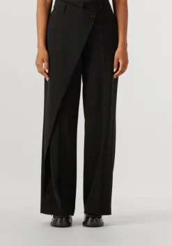 CAMBIO e wijde broek anais wrap front zwart Clearance