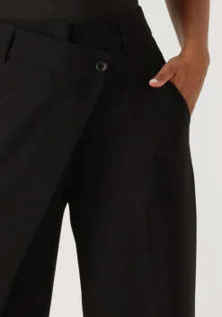 CAMBIO e wijde broek anais wrap front zwart Clearance