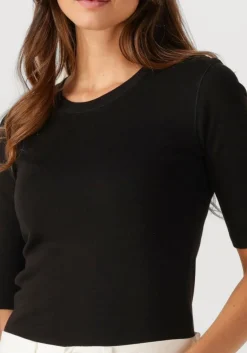 CLOSED e top crewneck shortsleeve zwart Discount