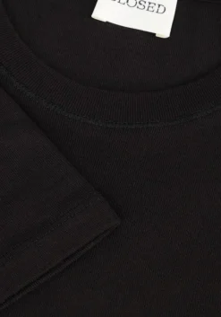 CLOSED e top crewneck shortsleeve zwart Discount