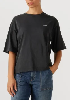 CLOSED e t-shirt relaxed t-shirt zwart Clearance