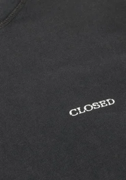 CLOSED e t-shirt relaxed t-shirt zwart Clearance