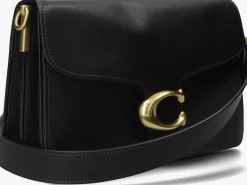 COACH e schoudertas tabby zwart Clearance