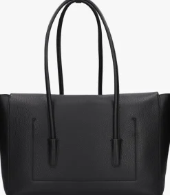 COCCINELLE e handtas double beat zwart Outlet