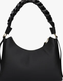 COCCINELLE e schoudertas boheme grana double zwart Online