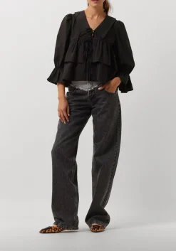 CO'COUTURE e blouses co crisp collor blouse zwart Online