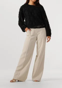 CO'COUTURE e blouses shania fluffy blouse zwart Discount