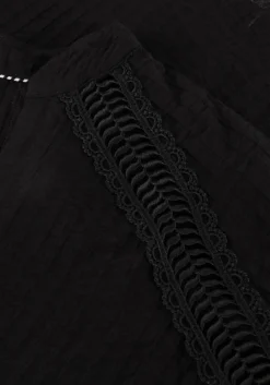 CO'COUTURE e blouses shina lace v-shirt zwart New