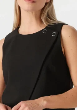 CO'COUTURE e gilet volacc wrap vest zwart Outlet