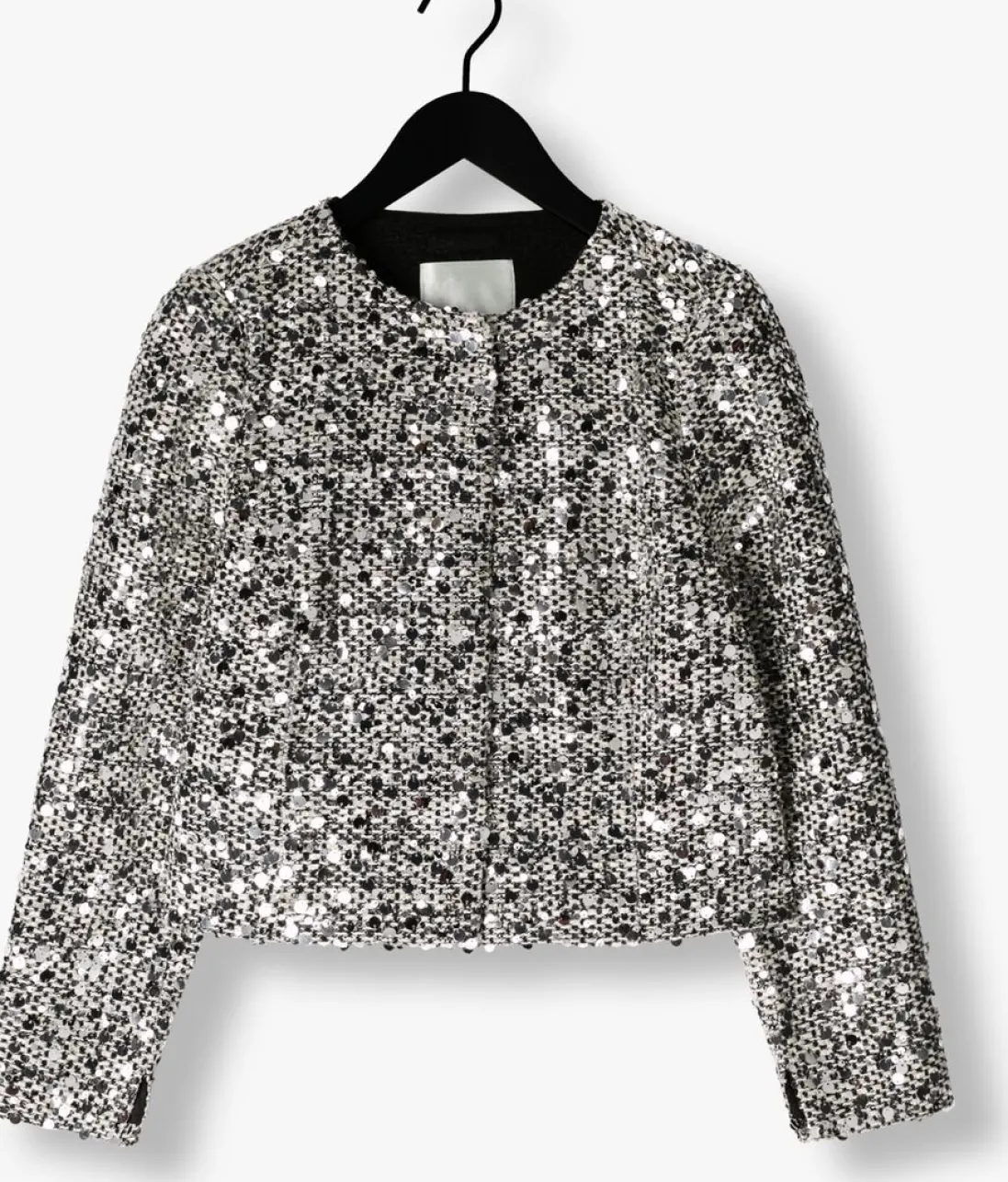 CO'COUTURE e jack boucle cc sequin cocktail jacket zwart Discount