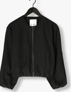 CO'COUTURE e jack luna balloon zip jacket zwart Hot