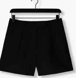 CO'COUTURE e korte broek vola cropped pleat short zwart