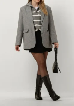 CO'COUTURE e korte broek vola wrap skort zwart