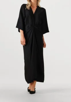 CO'COUTURE e maxi jurk heracc knot dress zwart Discount