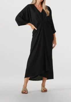 CO'COUTURE e maxi jurk heracc knot dress zwart Discount