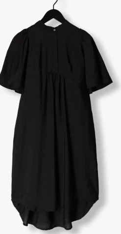 CO'COUTURE e midi jurk cullum volume ss dress zwart Discount