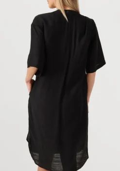 CO'COUTURE e midi jurk caryncc pleat tunic dress zwart
