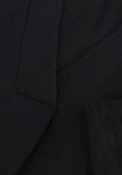 CO'COUTURE e midi jurk caryncc pleat tunic dress zwart