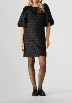 CO'COUTURE e mini jurk zebra cc flock dress zwart Discount