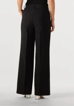 CO'COUTURE e pantalon new volacc wide long pant zwart
