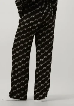 CO'COUTURE e pantalon logo line pant zwart New