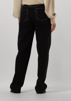CO'COUTURE e straight leg jeans new vika stud long jeans zwart Best