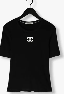 CO'COUTURE e top granny logo tee zwart Sale