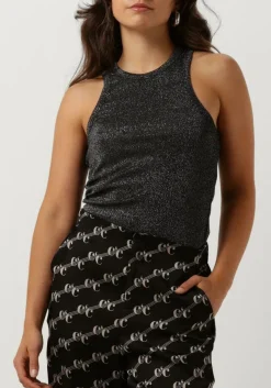 CO'COUTURE e top sahara glitter tank top zwart Sale