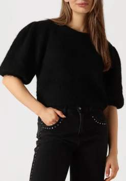 CO'COUTURE e trui coralie bow rib knit zwart Online