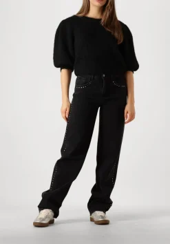 CO'COUTURE e trui coralie bow rib knit zwart Online