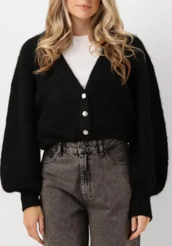 CO'COUTURE e vest corelie button knit zwart Clearance