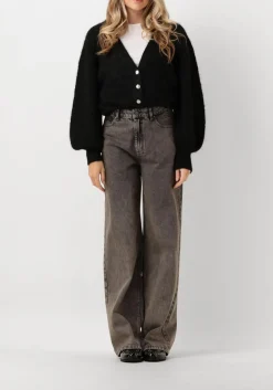 CO'COUTURE e vest corelie button knit zwart Clearance