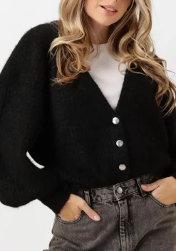 CO'COUTURE e vest corelie button knit zwart Clearance