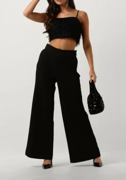 CO'COUTURE e wijde broek hazelcc wide long pant zwart New